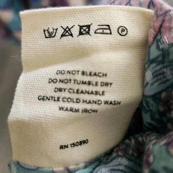 Spell & The Gypsy Siren Song Mermaid Midi Dress Size Medium Boho Gypsy Flowy - Picture 15 of 16